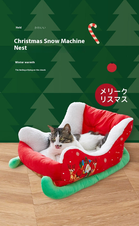 Nido Térmico para Gatos Navideño - Cama Cálida Invierno - Image 7