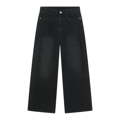 Jeans Retro Casual Americano con Efecto Desgastado - Image 7