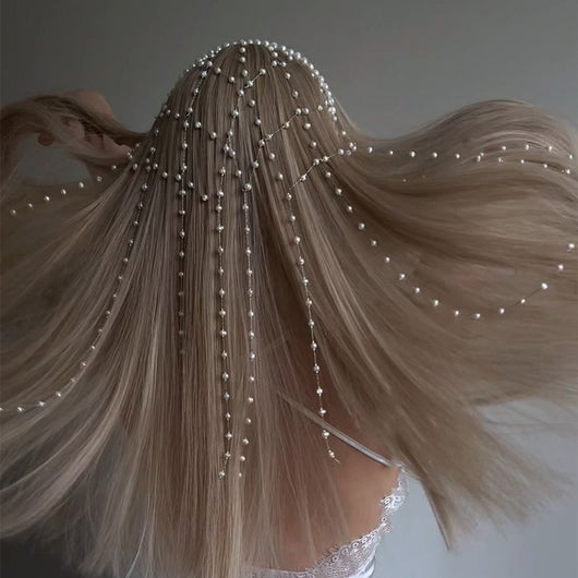 Diadema de Perlas Elegante para Vestidos de Gala - Image 3