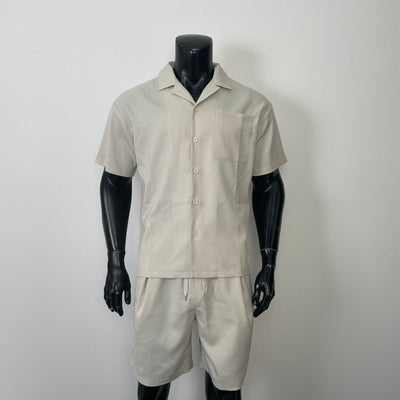 Conjunto Casual Polo con Bolsillo y Shorts Sueltos - Image 14