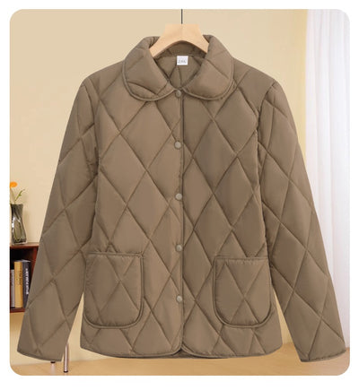 Chaqueta Acolchada Suelta de Algodón para Mujer - Diseño Ligero y Moderno - Image 22