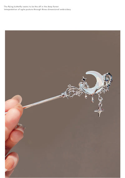 Pasador Moonstone de Piedra Lunar para Recogidos Elegantes - Image 17