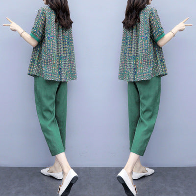 Pantalón Cropped Estilo Occidental Casual - Image 3