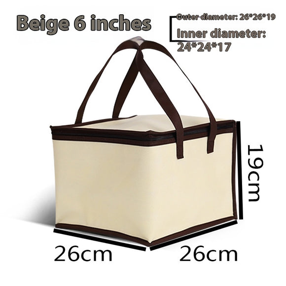 Bolsa Térmica Aluminio para Comida Caliente - 6 a 12 Pulgadas