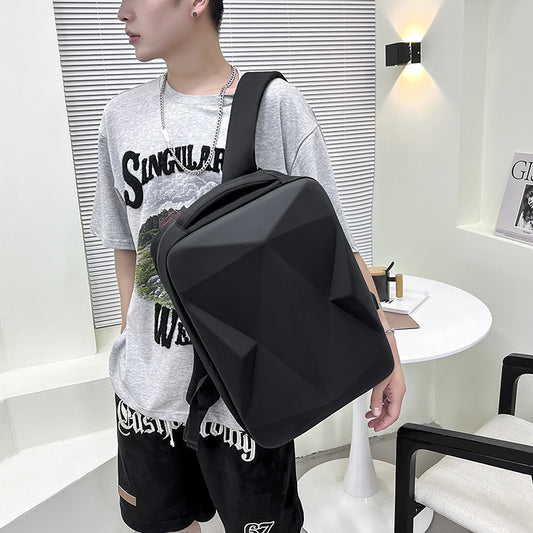 Mochila Laptop de Carcasa Rígida con Estilo Profesional