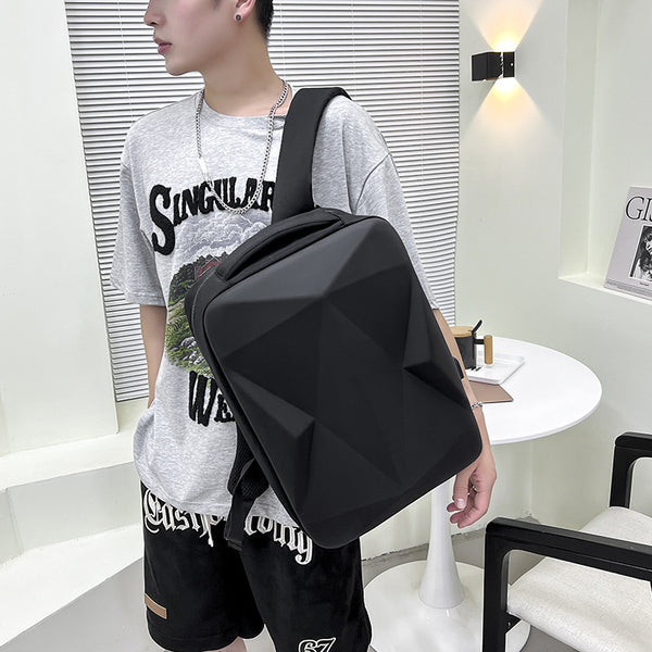 Mochila Laptop de Carcasa Rígida con Estilo Profesional