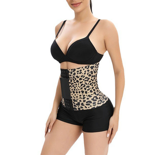 Faja Deportiva Estampado Leopardo para Fitness - Image 6