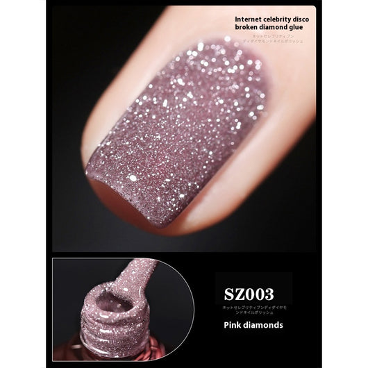 Esmalte de Uñas Diamante Disco 18 Colores - Brillo Súper Intenso - Image 7