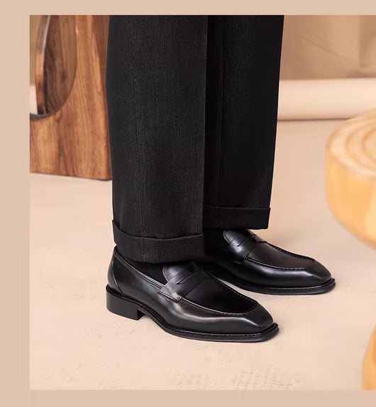 Zapatos Casuales de Cuero Genuino para Hombre - Outdoor - Image 56