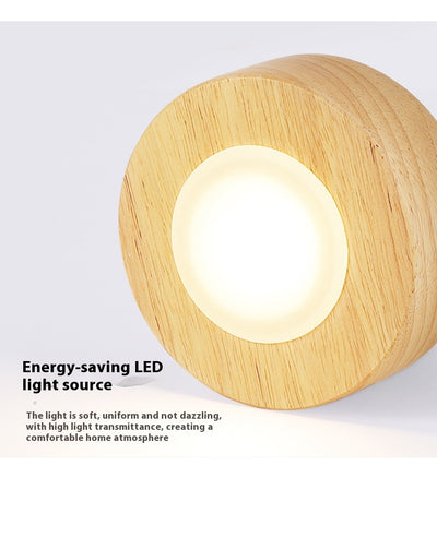 Lámpara de Techo Empotrada en Madera Maciza - Diseño Minimalista Moderno - Image 13