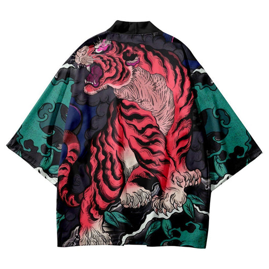 Cardigan Kimono Daoist con Mangas 3/4 - Elegancia Asiática Versátil - Image 16