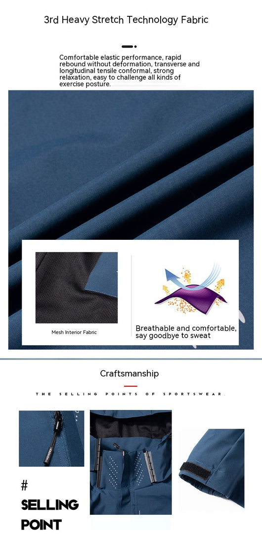 Chamarra Rompevientos Impermeable Ultraligera - Image 21