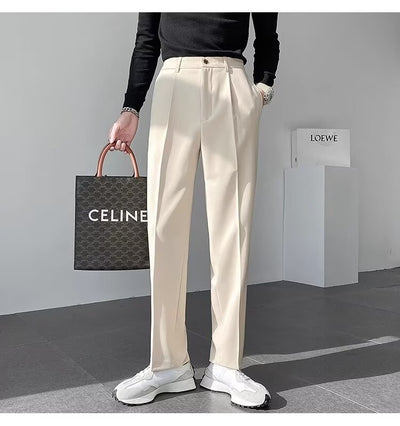 Pantalones de Vestir Casual Rectos para Hombre - Versátiles y Elegantes - Image 23