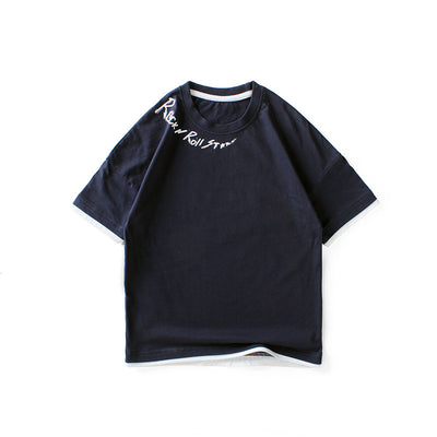 Playera de Manga Corta para Niños y Niñas Medianos y Grandes - Image 5