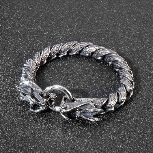 Pulsera Masculina de Acero Titanio con Doble Cierre Personalizado - Image 10
