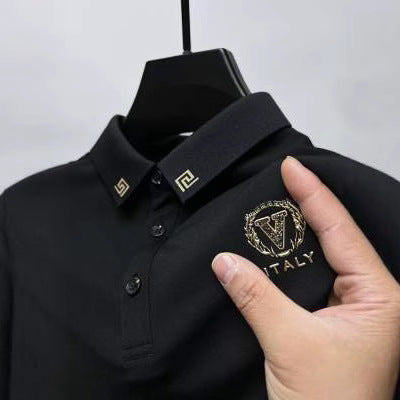 Polo Clásico de Manga Corta con Solapa para Hombre - Image 3