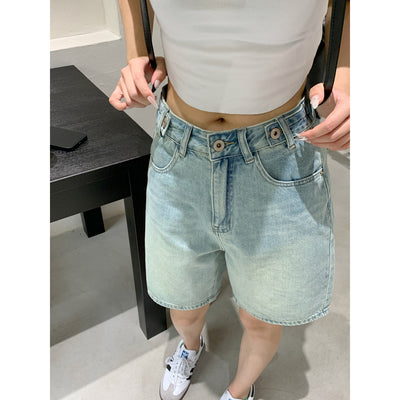 Shorts Denim Retro Casual para Mujer - Image 3