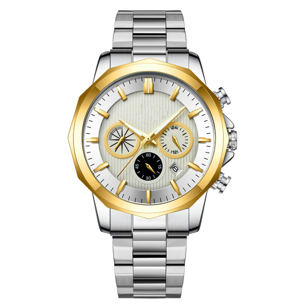 Reloj Deportivo Multifuncional para Hombre con Movimiento de Cuarzo