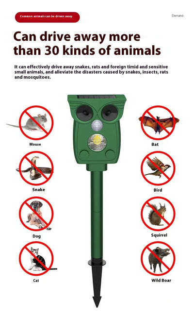 Repelente Solar Infrarrojo para Animales - Protección Exterior Inteligente - Image 6