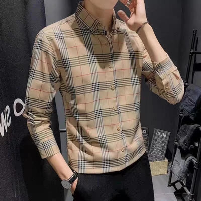 Chaqueta Camisa Slim Fit Coreana - Estilo Trendy para Hombre - Image 7