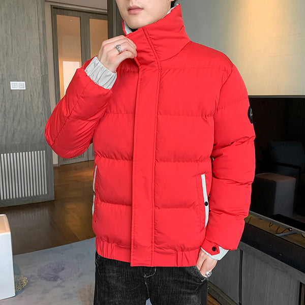 Abrigo de Invierno Coreano Grueso para Hombre