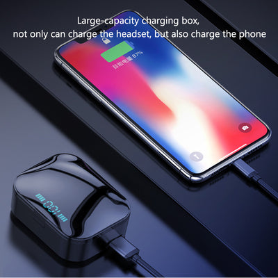 Auriculares Bluetooth Deportivos X7LED con Pantalla Digital - Image 9
