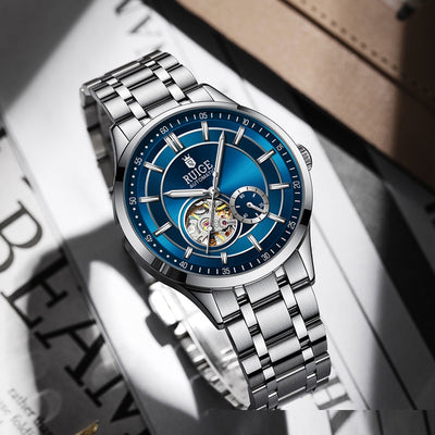 Reloj Automático Mecánico Impermeable con Esfera Luminiscente para Hombre - Image 15