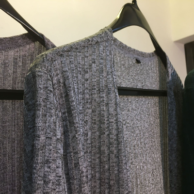Cardigan Tejido Largo para Mujer - Abrigo Suéter Versátil - Image 44