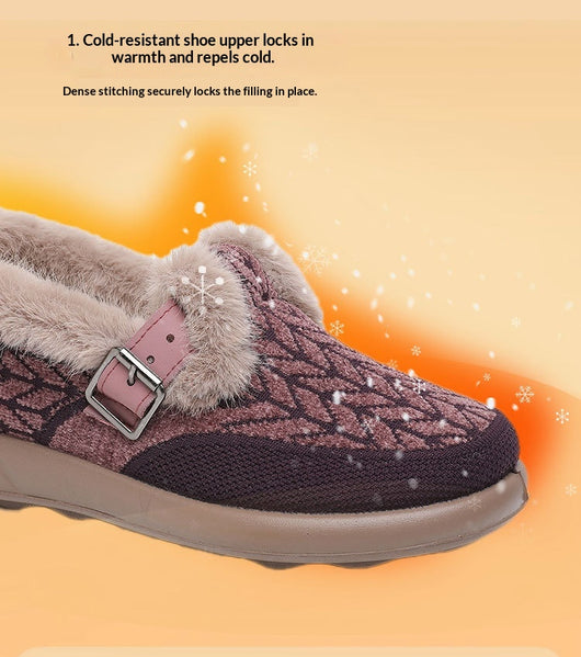 Zapatos de Algodón Aislados con Forro Polar Extra Grueso para Mujer - Image 16