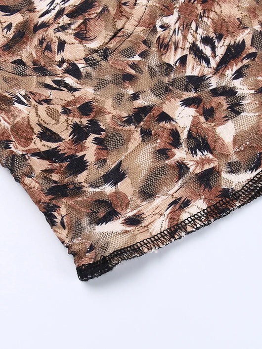 Top Ajustado Estampado Leopardo con Tirantes Finos - Estilo Casual Verano - Image 20