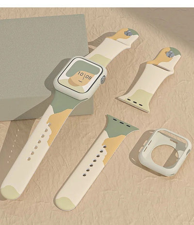 Correa Apple Watch con Estampado de Manzana - Compatible con iWatch - Image 16