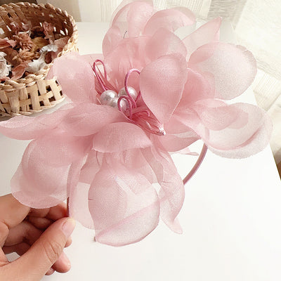 Accesorios para el Cabello Infantil con Clip Lateral Flor de Perla - Image 20