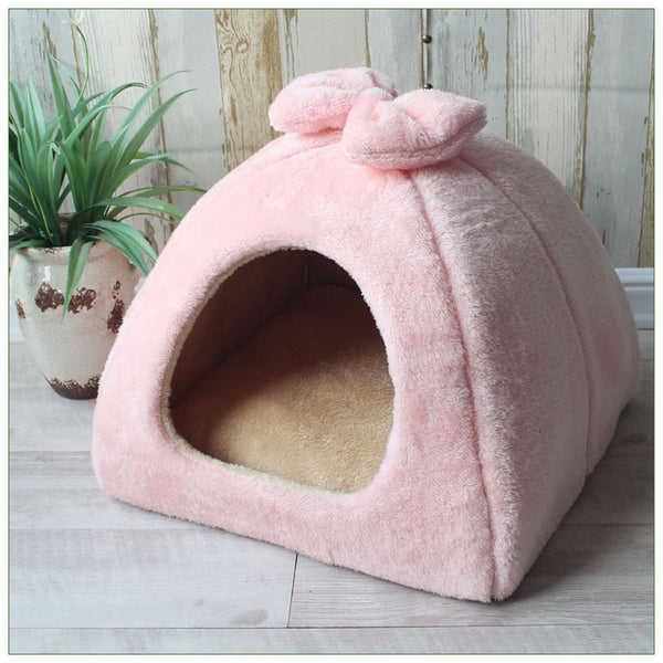 Casa Caliente para Gatos con Arenero Integrado - Villa Acogedora para Mascotas