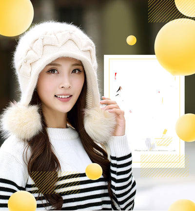 Gorro Tejido de Lana para Otoño e Invierno - Image 3