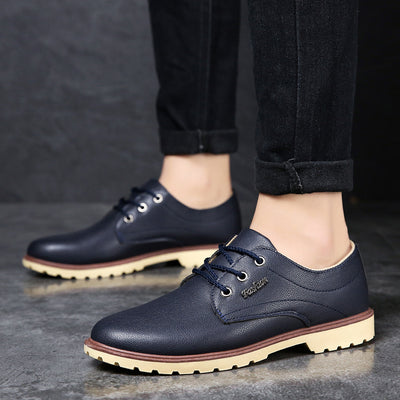 Zapatos Impermeables de Hombre con Cordones - Versátiles y Resistentes - Image 3