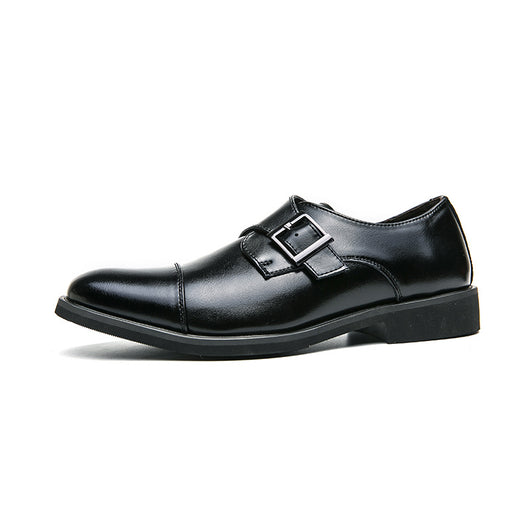 Zapatos de Tacón Bajo Estilo Británico Moderno - Image 5