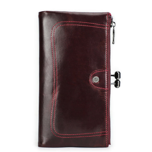 Billetera de Cuero Premium para Mujer - Diseño Elegante Black Angel - Image 9
