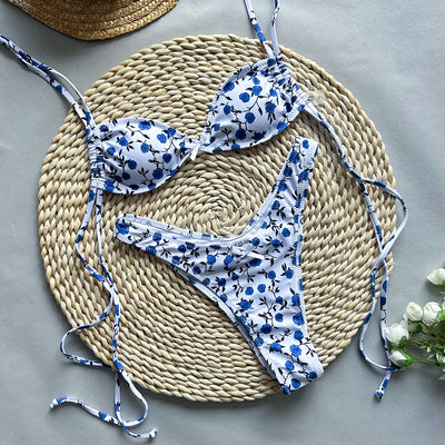 Bikini Europeo con Cordones y Abertura - Traje de Baño Moderno para Mujer - Image 8