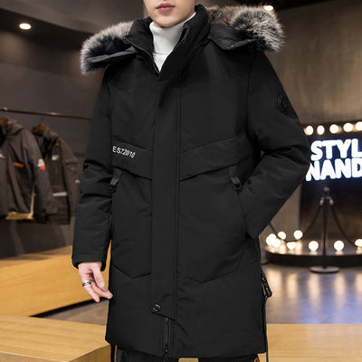 Abrigo Largo de Plumas para Hombre - Calidez y Estilo Superior - Image 3