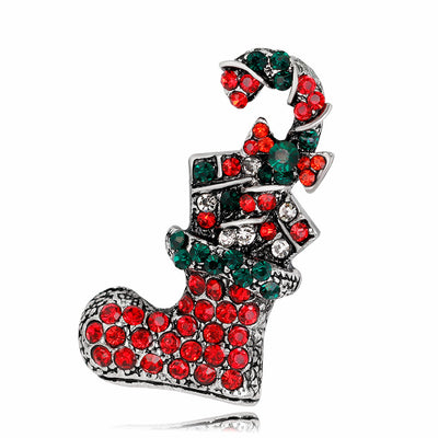 Broche Navideño Árbol de Navidad y Papá Noel - Image 10