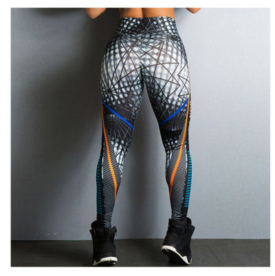 Pantalones Yoga Mujer Levantacaderas Ajustados de Cintura Alta - Image 2