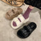 Pantuflas Cálidas con Forro Polar y Hebilla Ajustable para Mujer