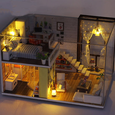 Villa de Puzzle Artesanal - Modelo 3D Creativo - Image 12