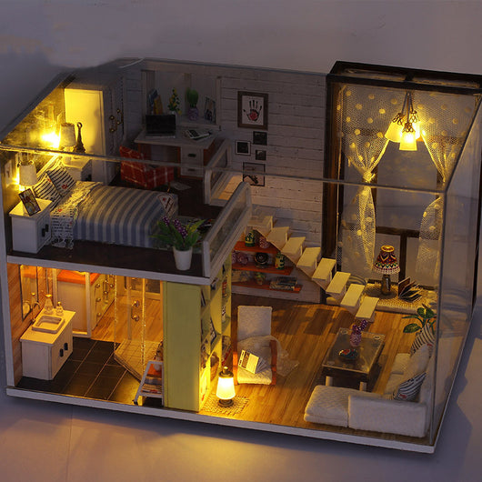 Villa de Puzzle Artesanal - Modelo 3D Creativo - Image 12