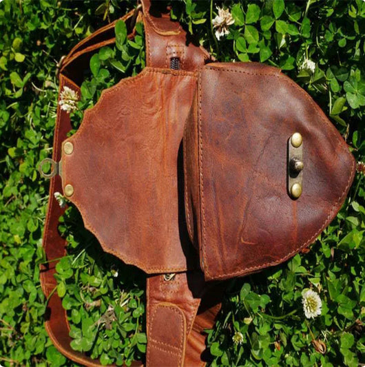 Bolso Bandolera Steampunk Retro con Diseño de Corazón - Image 9