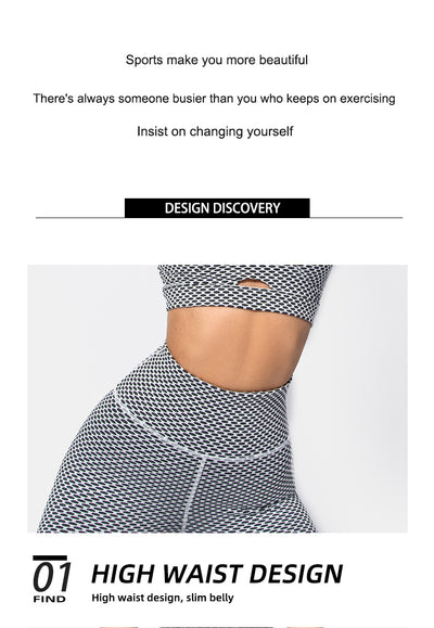 Mallas Deportivas de Secado Rápido con Textura 3D para Mujer - Image 13