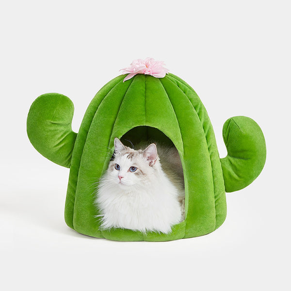 Nido de Felpa para Gatos Cactus Pet Plus