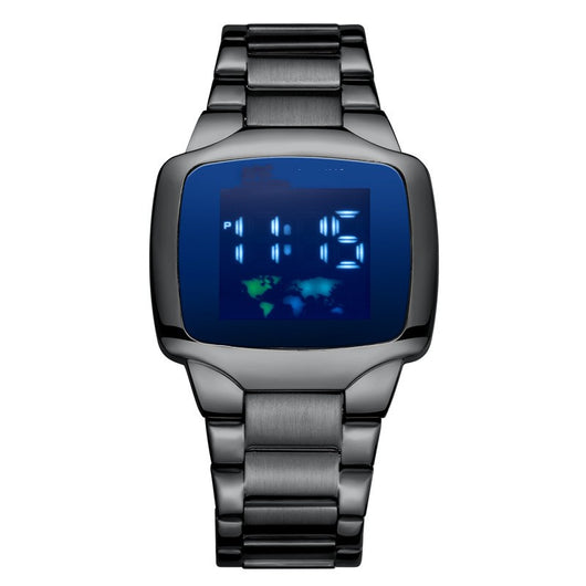 Reloj Deportivo para Hombre con Banda de Acero Inoxidable - Image 10