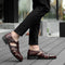 Zapatos Formales Ejecutivos para Hombre con Diseño Hueco y Hebilla Cómoda