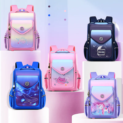 Mochila Escolar Ergonómica Impermeable de Gran Capacidad